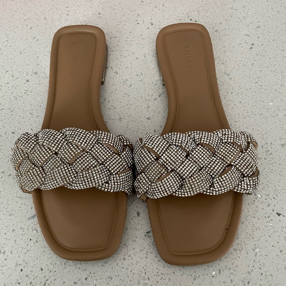 Rhinestone Twist Sandals💎